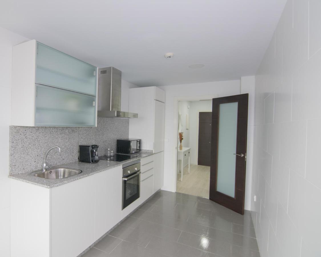 Apartamento En La Playa Appartamento Ribeira Esterno foto